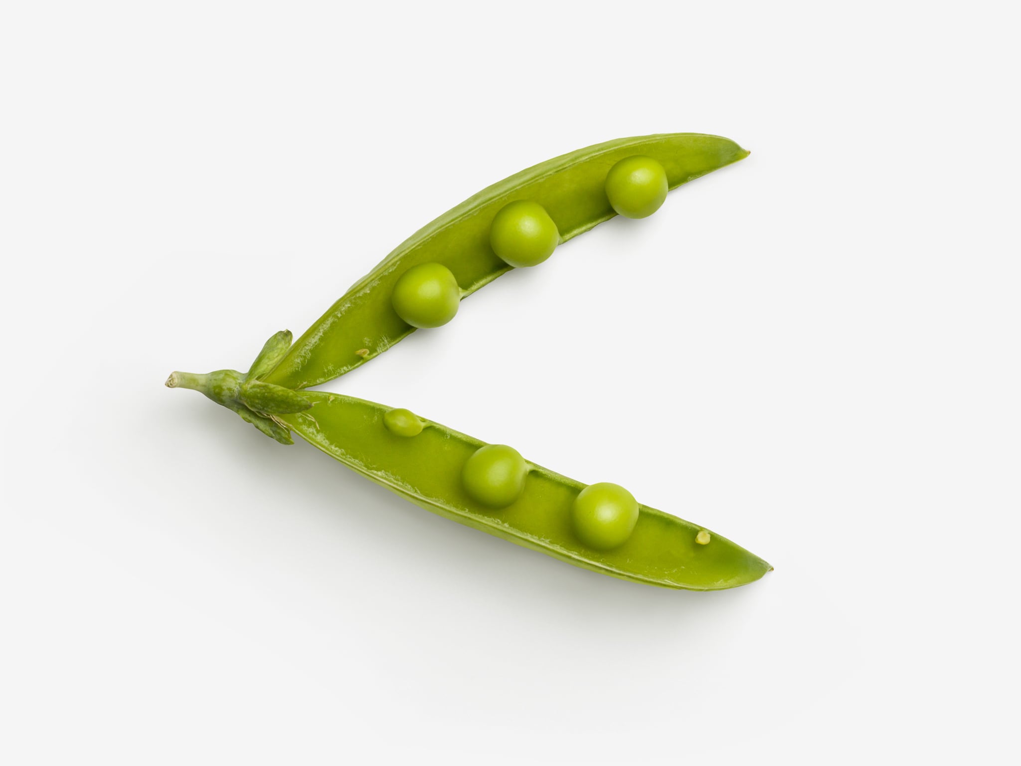 Green Pea PSD image with transparent background