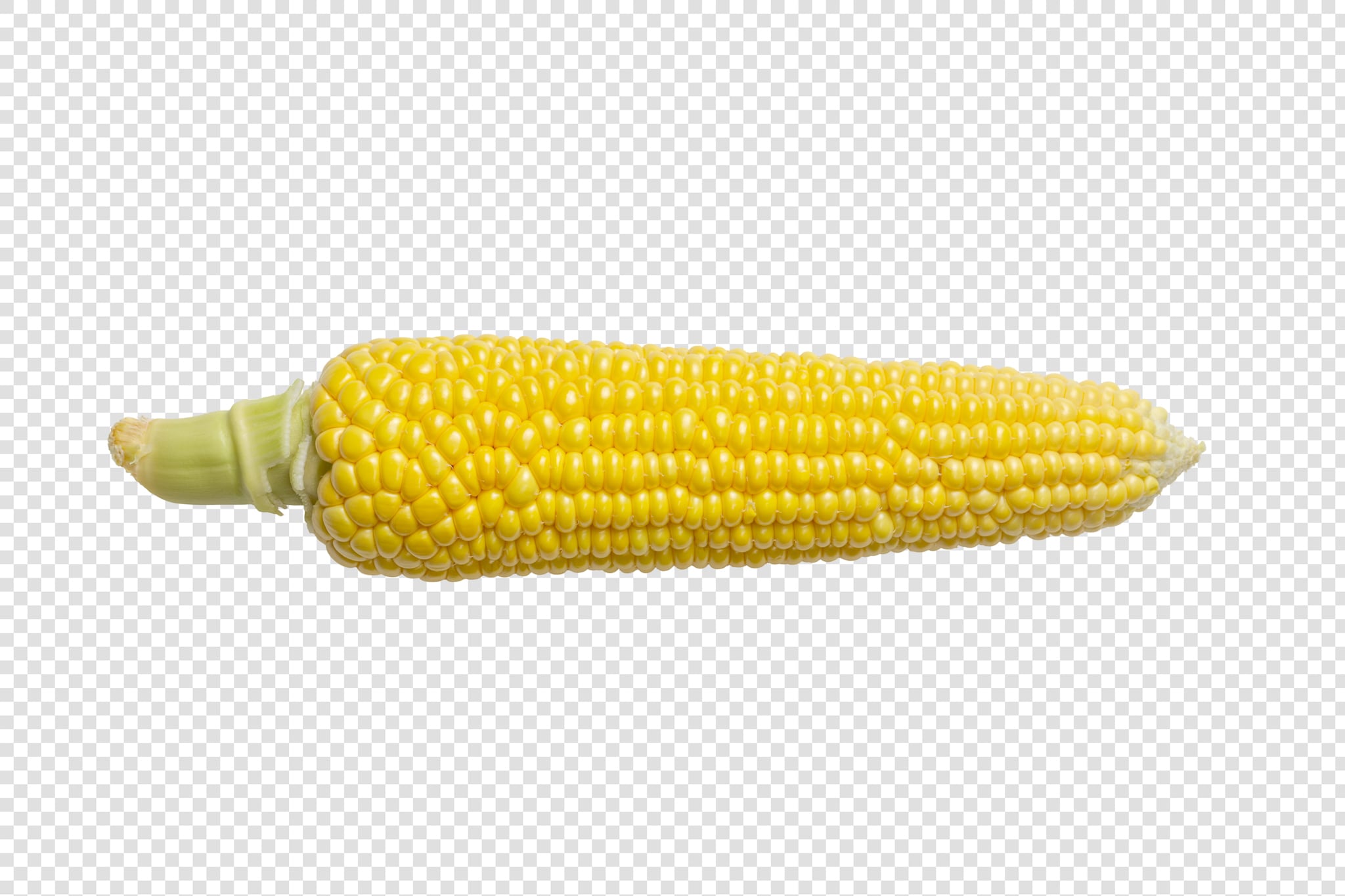 Isolated Ear of corn psd image