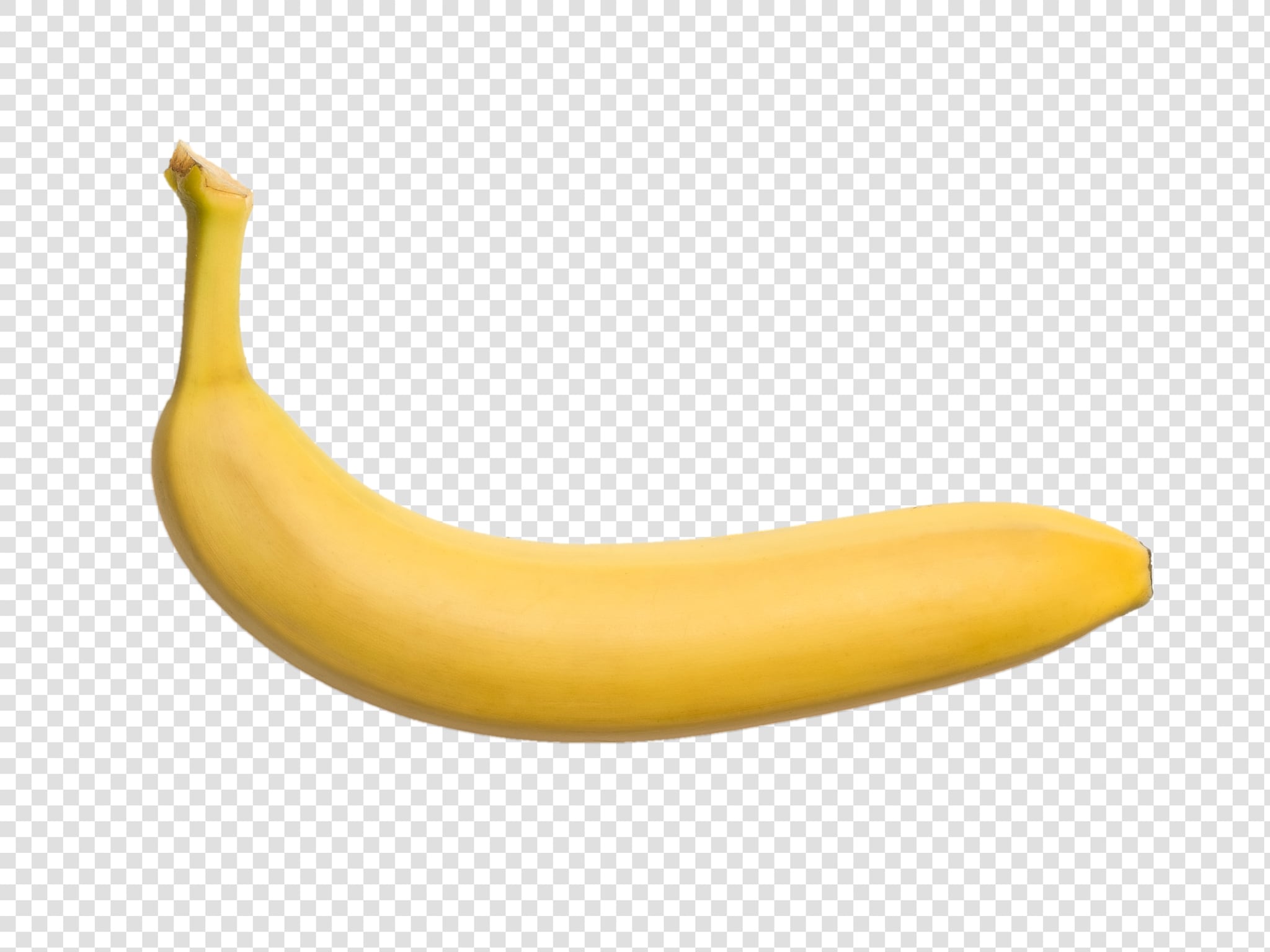 Banana PSD isolated image