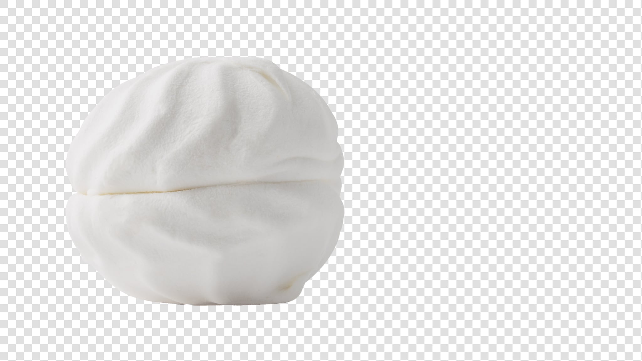 Marshmallow image asset with transparent background