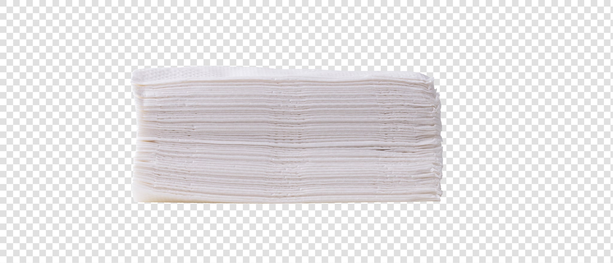 Napkin PSD image with transparent background