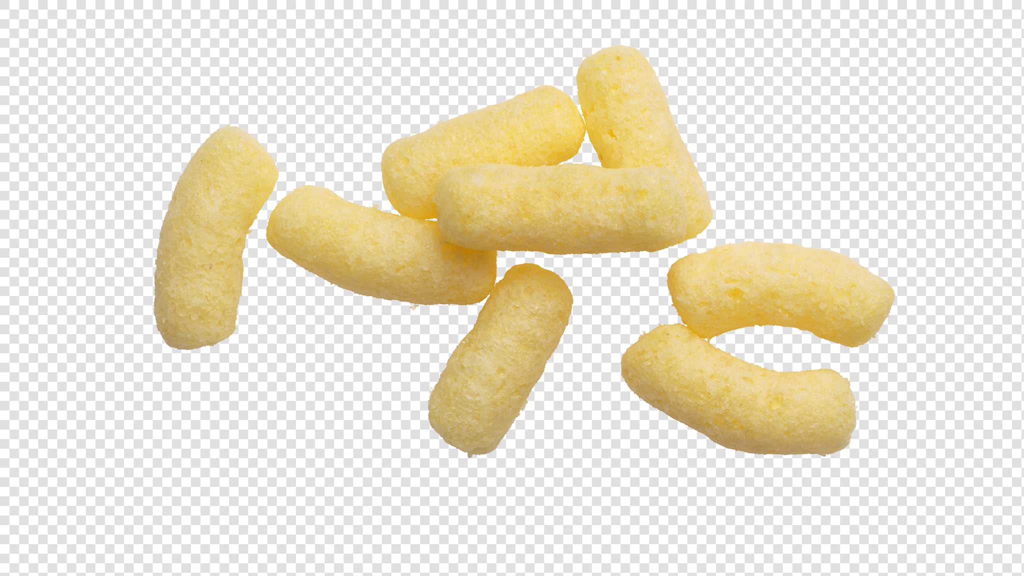 Corn sticks PSD image with transparent background