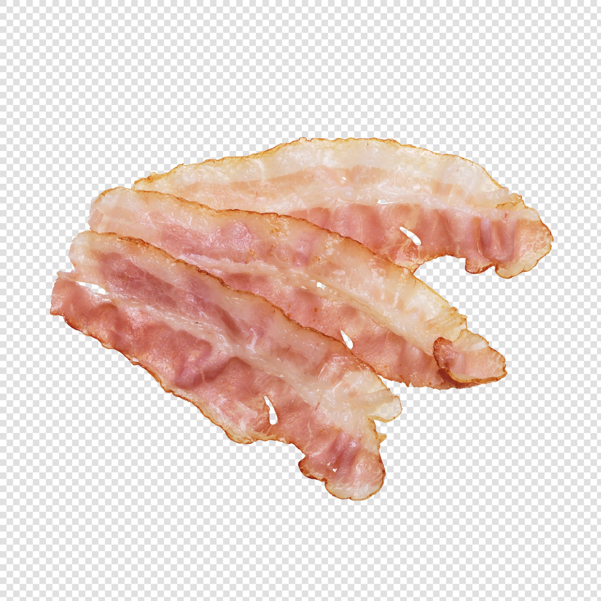 Bacon PSD image with transparent background