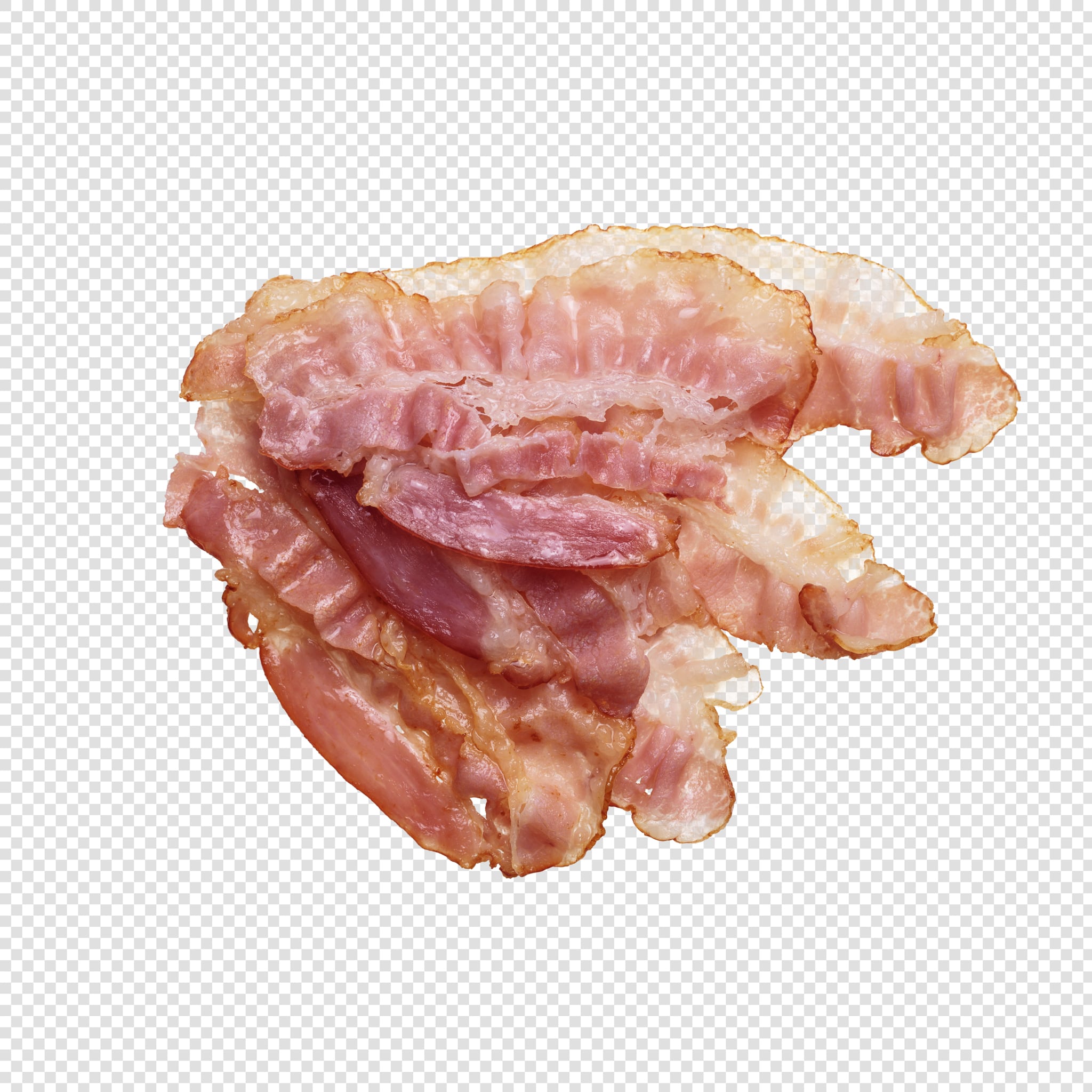 Bacon image asset with transparent background