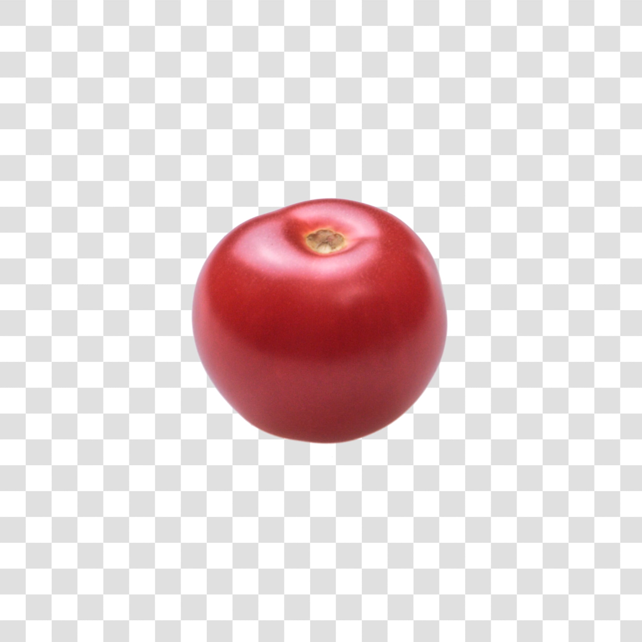 Tomato image with transparent background