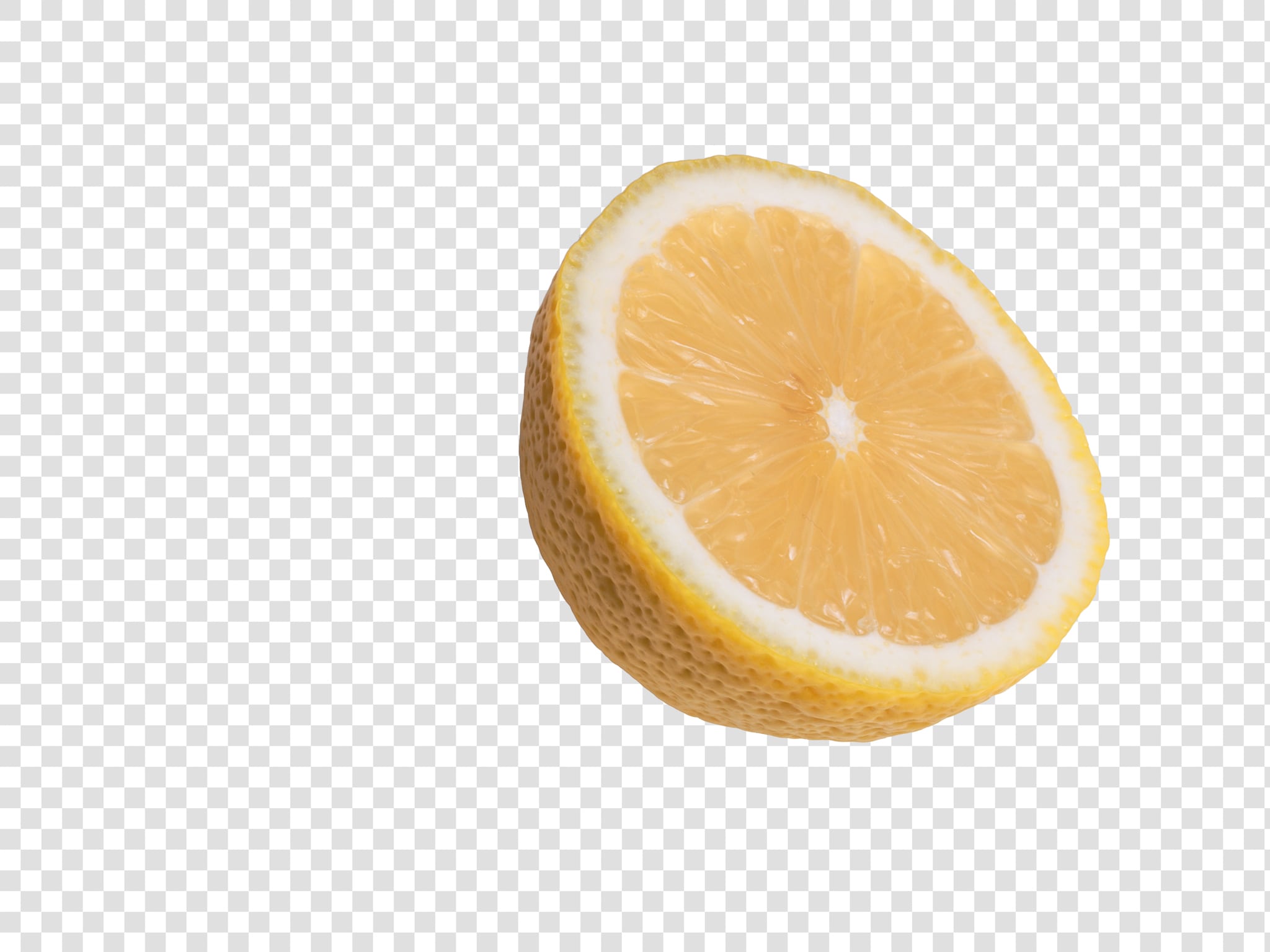 Lemon PSD isolated image
