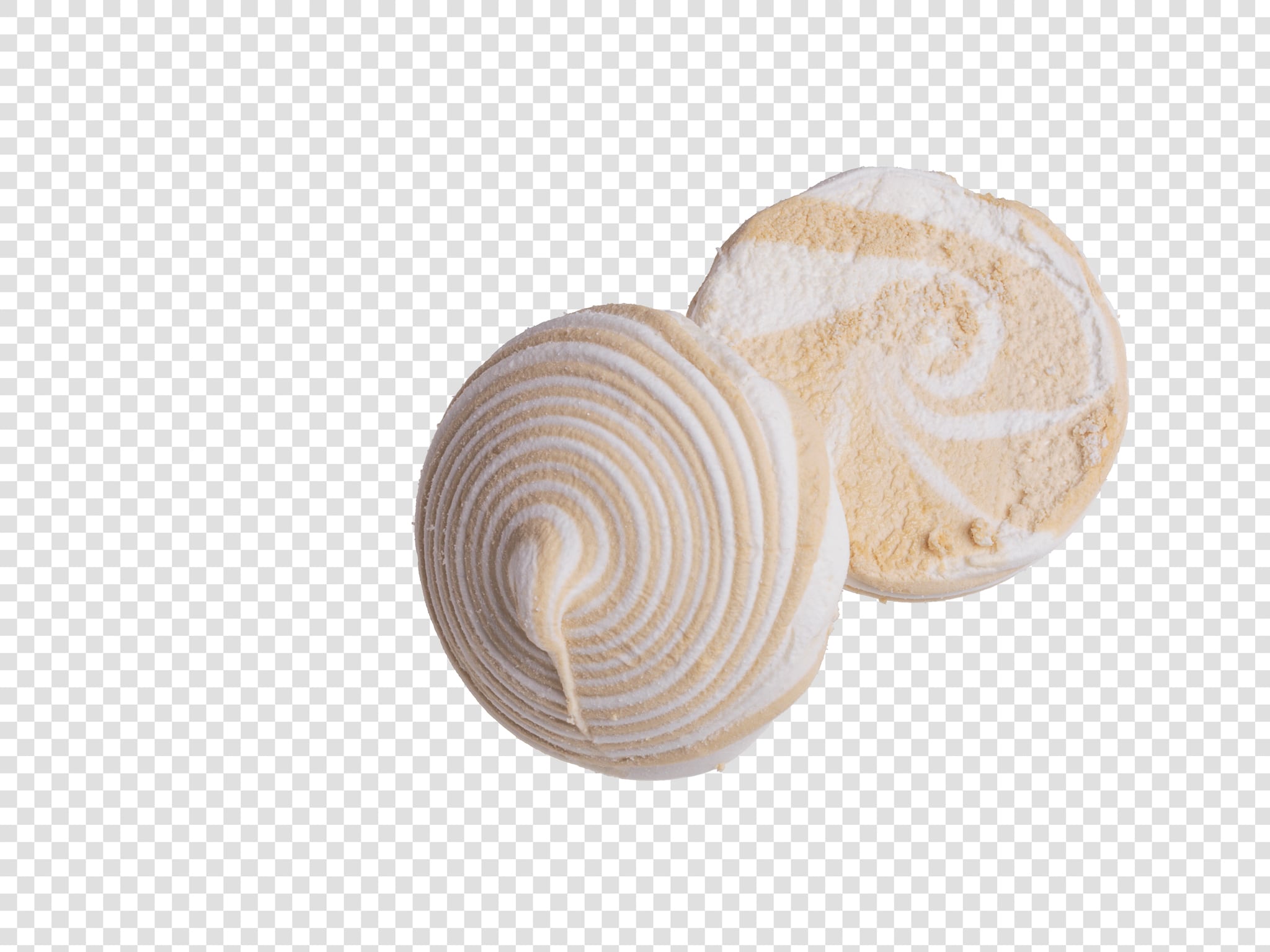 Marshmallow PSD image with transparent background