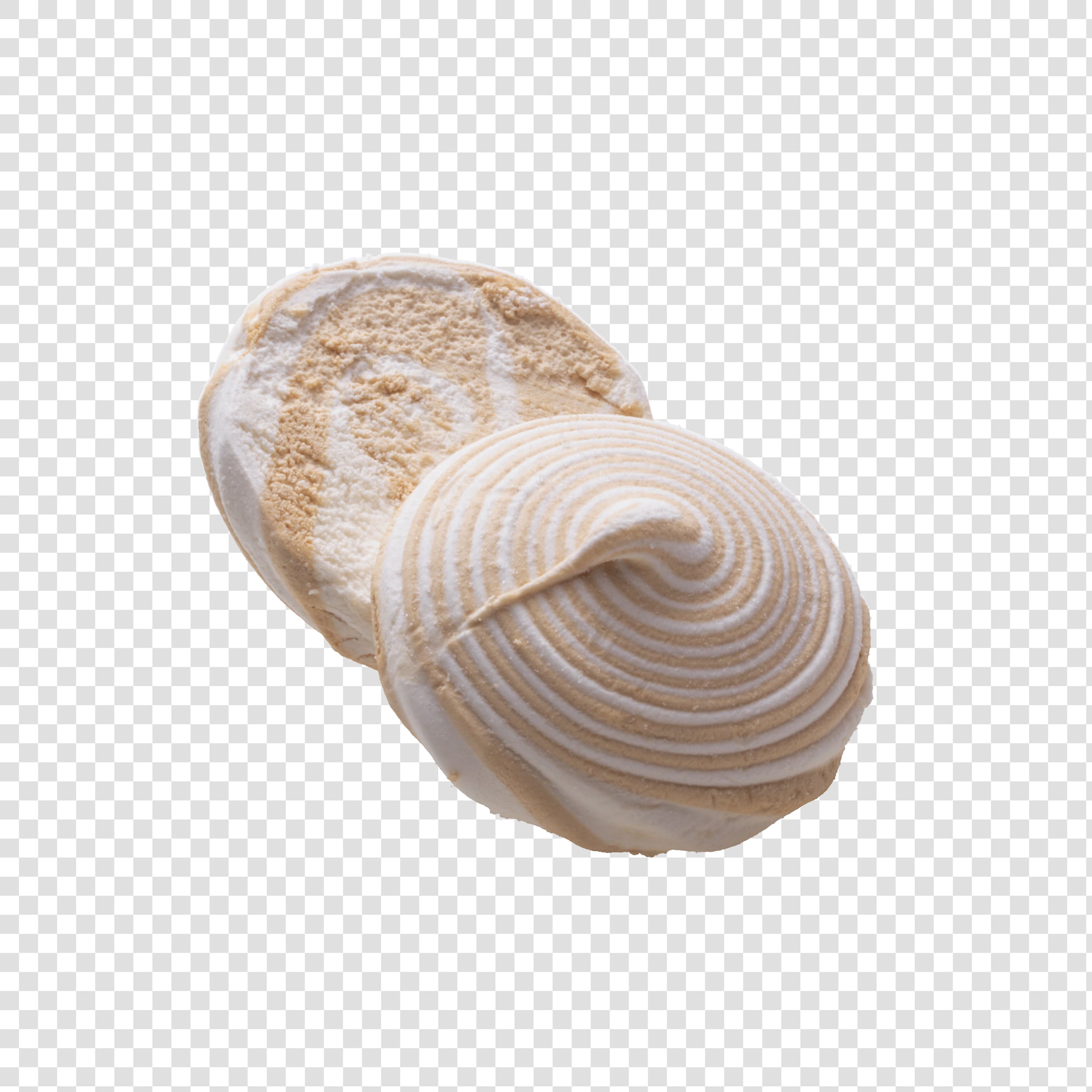 Marshmallow PSD isolated image