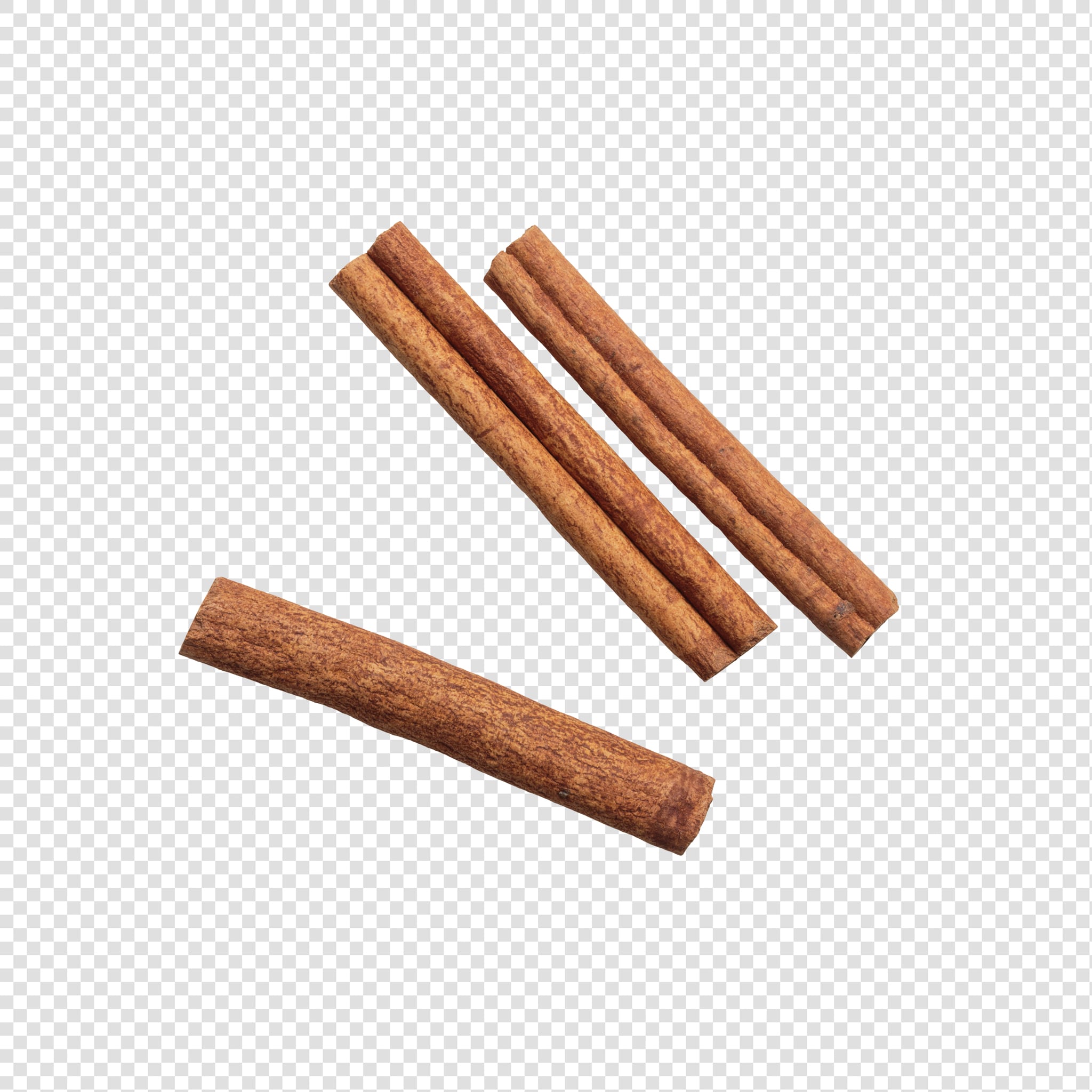 Cinnamon image asset with transparent background