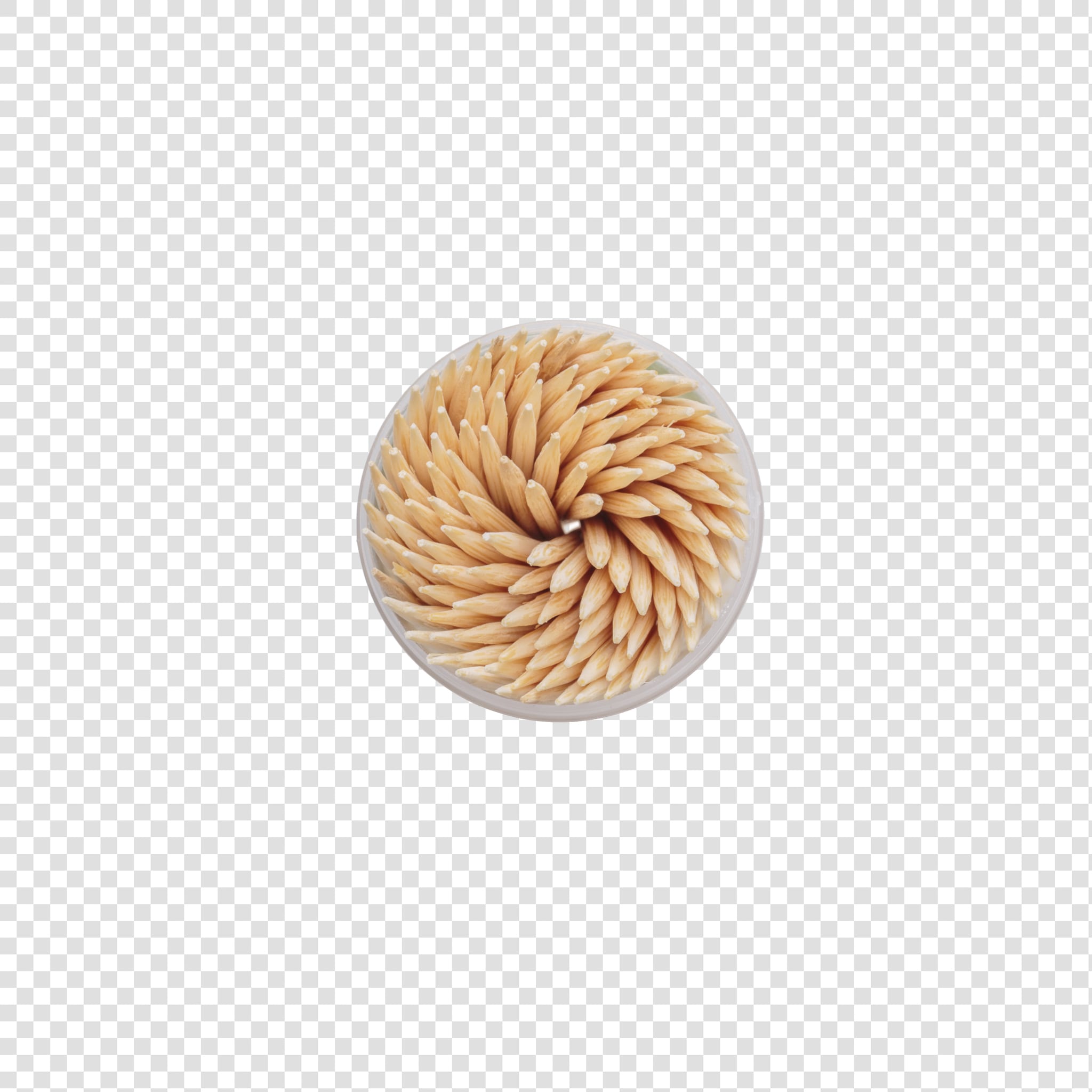 Toothpick PSD isolated image
