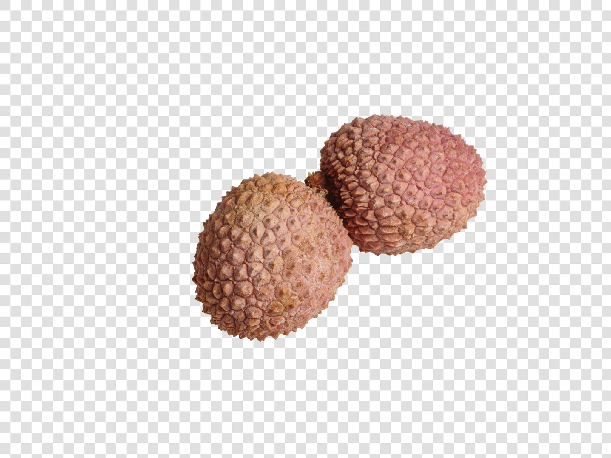 Lychee PSD isolated image