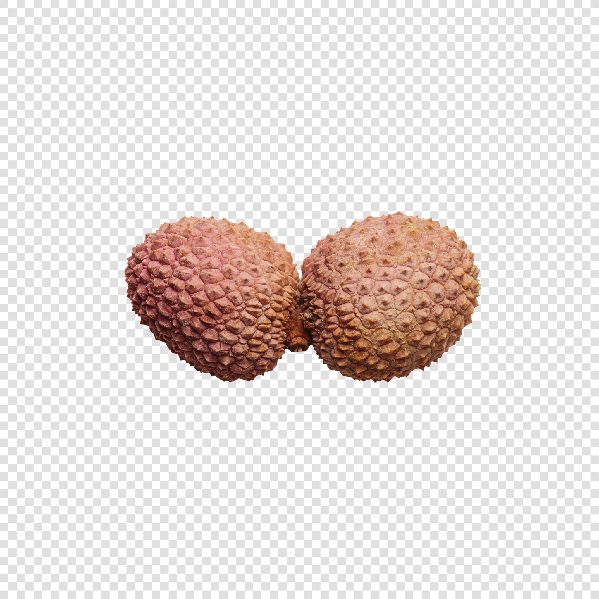 Lychee PSD image with transparent background