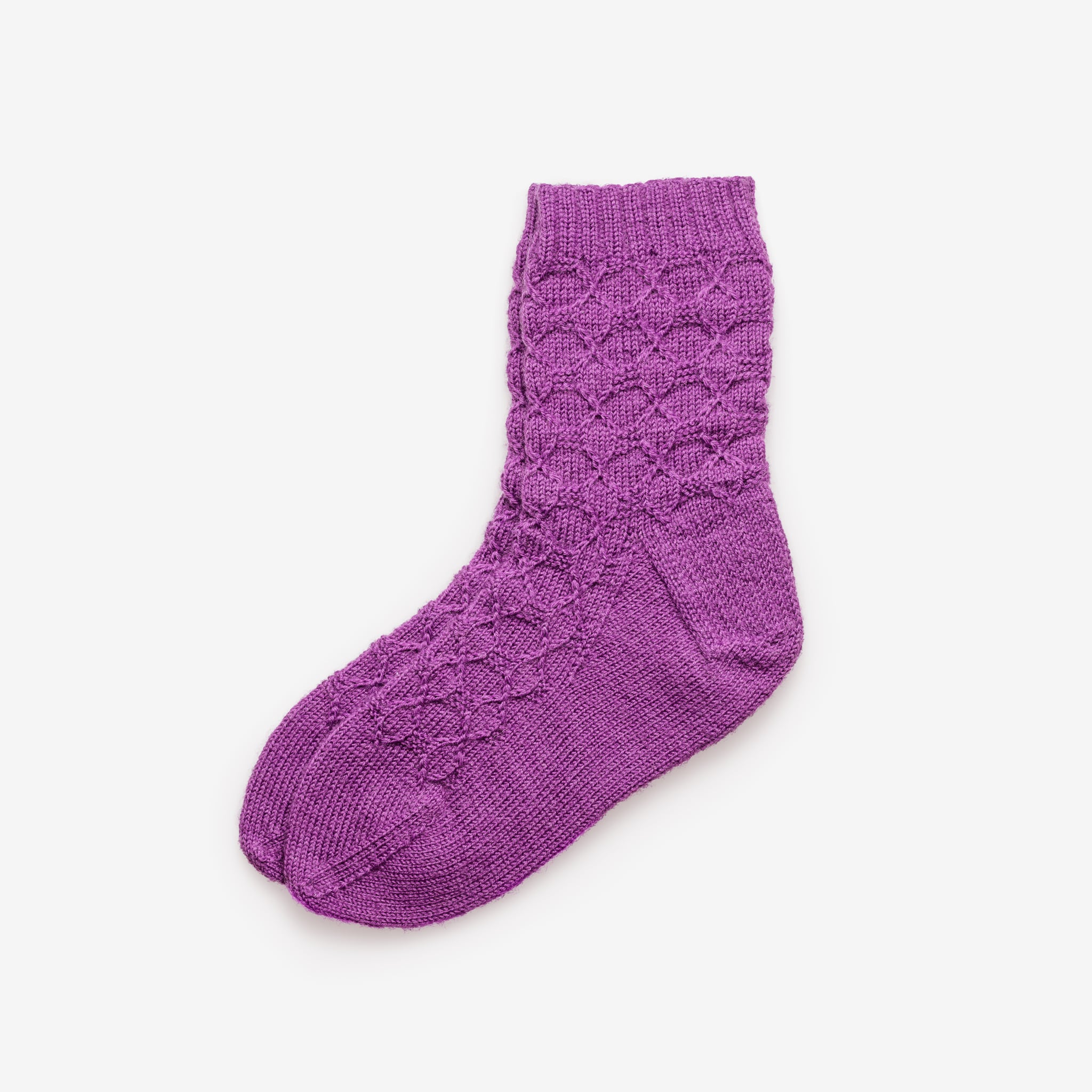 Clean Isolated PSD image of Wool socks on transparent background with separated shadow