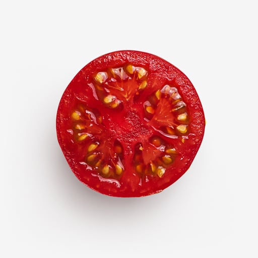 Tomato image with transparent background
