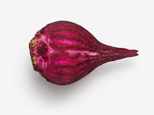 Beet PSD isolated image