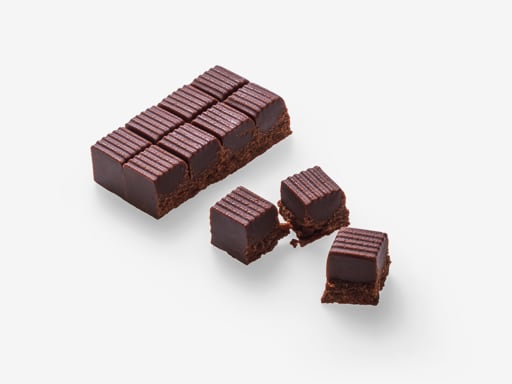 Chocolate PSD image with transparent background