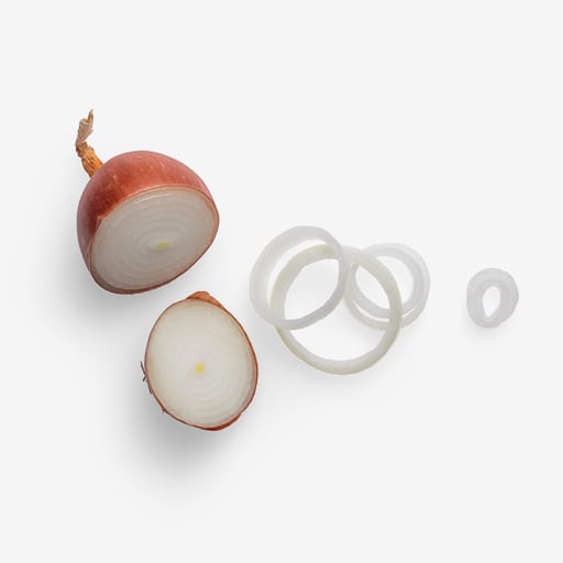 Onion PSD image with transparent background