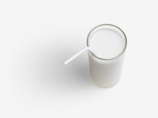 Coconut milk PSD layered image