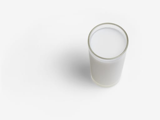 Coconut milk image with transparent background